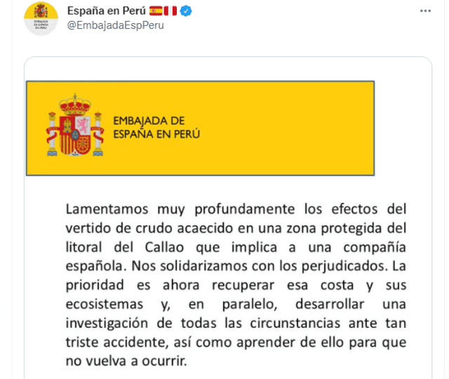 Embajada de España - repsol