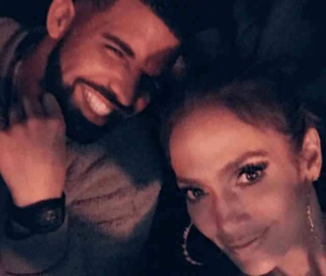 Jennifer Lopez compartió fotos en Instagram junto a Drake.