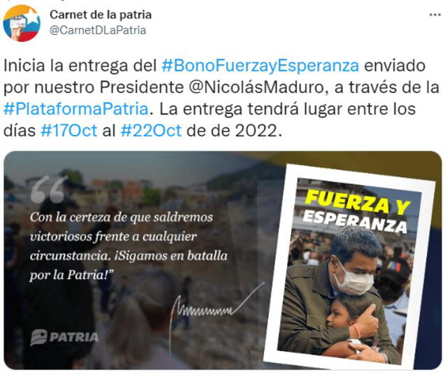 Bono fuerza y esperanza: ¿cuándo pagan el subsidio y quiénes serán los beneficiarios?