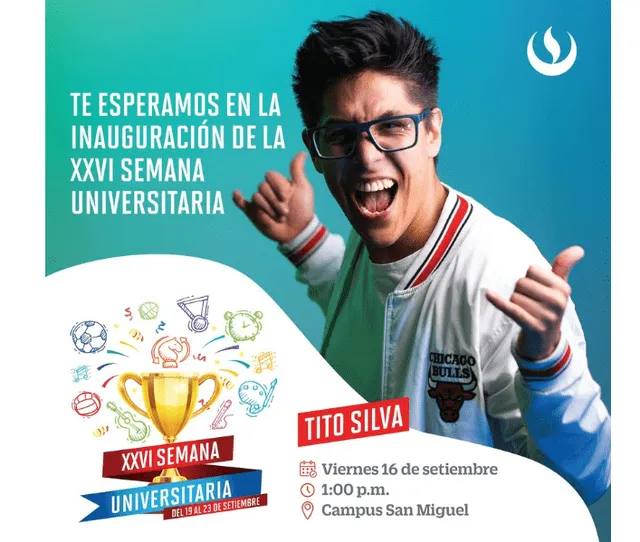 Tito Silva dará una presentación en la UPC. Foto: Facebook