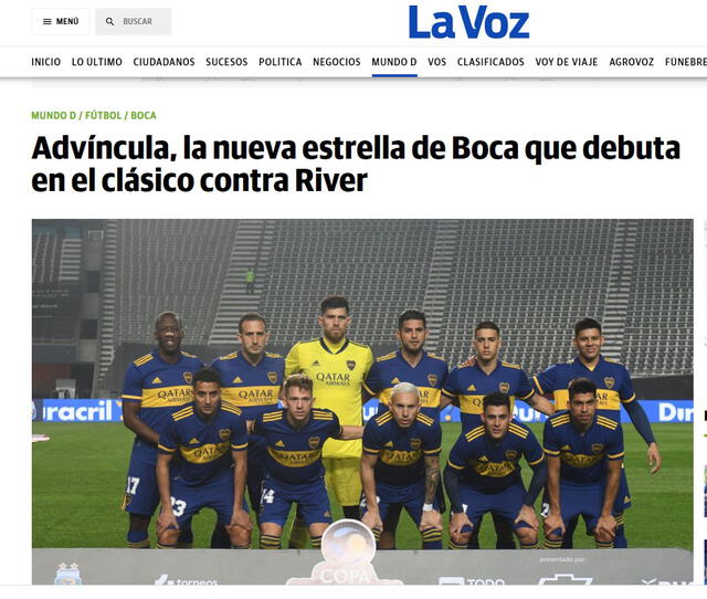 Luis Advíncula Boca Juniors