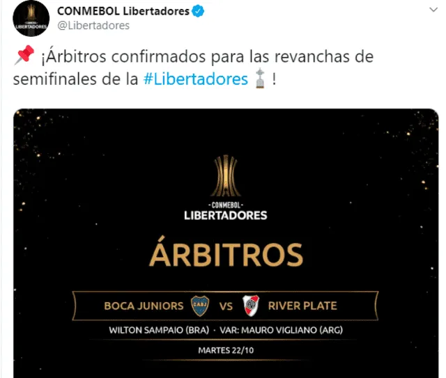 Boca Juniors vs. River Plate por la Copa Libertadores
