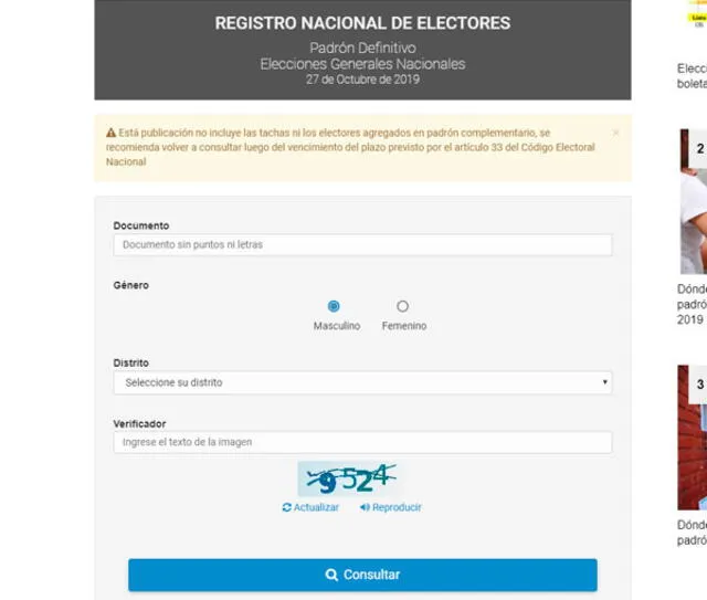 Elecciones en Argentina 2019