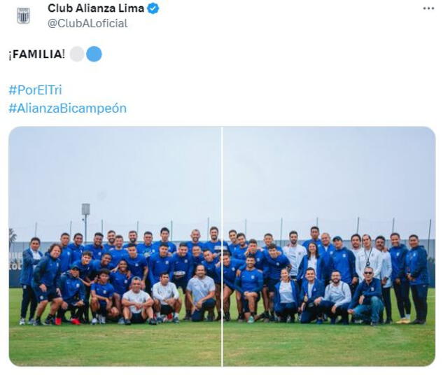 Christian Cueva celebró el cumpleaños de Carlos Zambrano. Foto: Alianza Lima. 