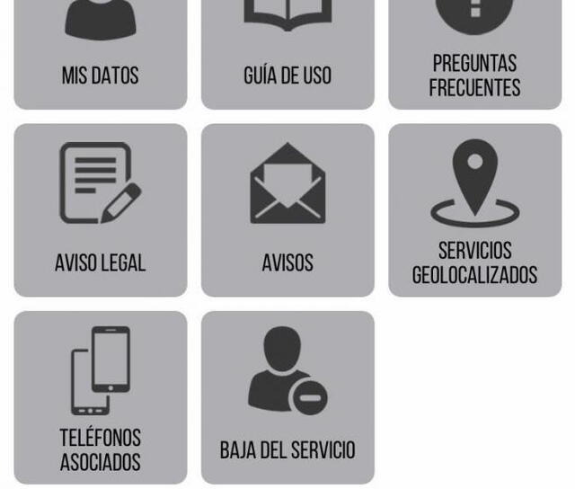 Sección Mas en el aplicativo 'AlertCops'. (Foto: Ministerio del Interior de España)