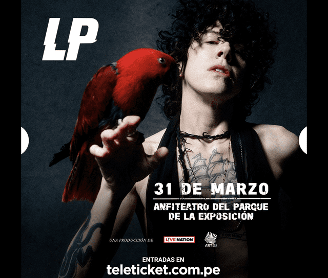 ¡LP regresa al Perú! Luego de haber logrado sold out en su concierto del 2019