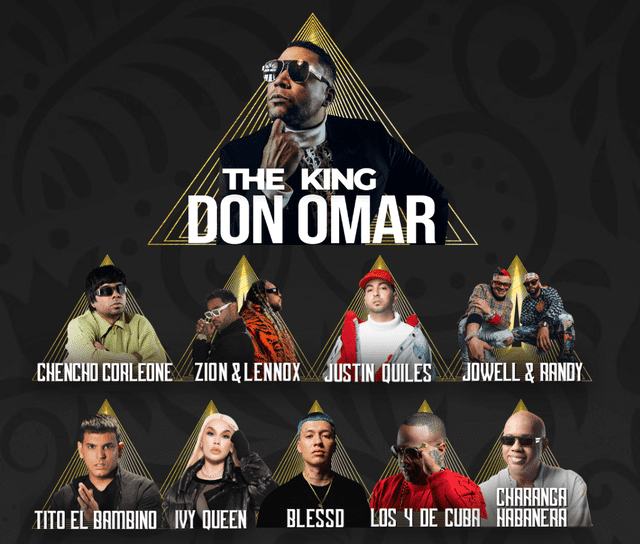 Don Omar y otros artistas que se presentarán en el Halloween Urban Dance