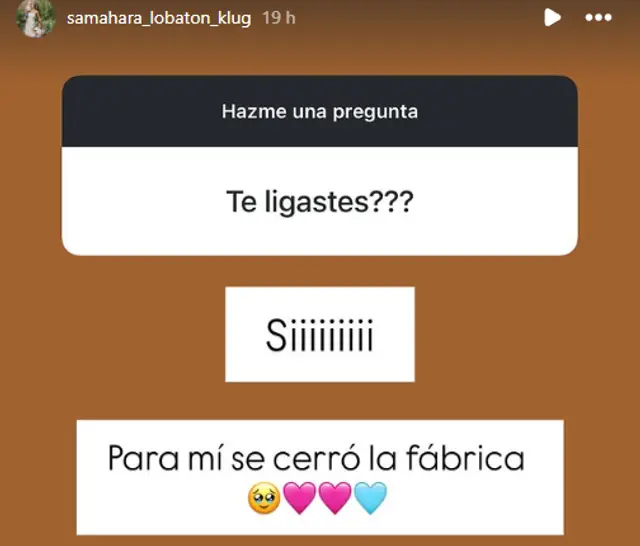 Samahara Lobatón revela que se operó para no volver a tener más hijos. Foto: Instagram.   