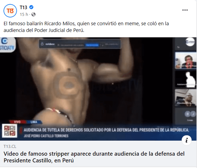 Así reaccionó la prensa internacional tras el video de Ricardo Milos en audiencia de Pedro Castillo.