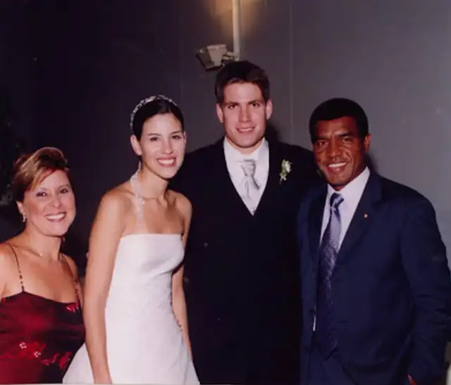  Paco Bazán y Janice se casaron en 2005, luego de tres años de relación. Foto: Facebook   