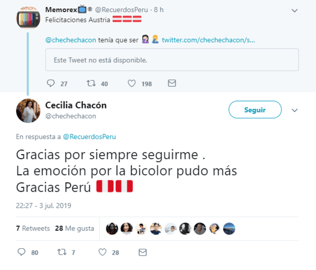 Lucho Cáceres insulta a Cecilia Chacón por confundir símbolo peruano 