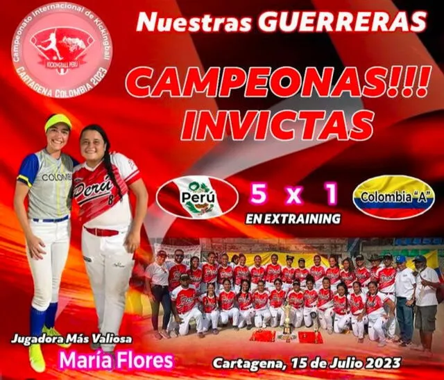 La selección peruana necesitó once entradas para poder vencer a su similar de Colombia. Foto: Instagram La selección peruana necesitó once entradas para poder vencer a su similar de Colombia. Foto: Instagram