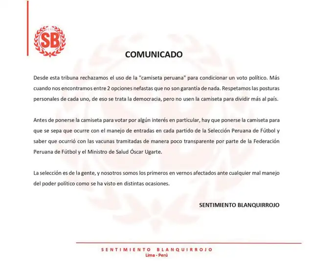 comunicado comunicado