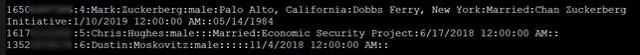 Filtran datos de Mark Zuckerberg Filtran datos de Mark Zuckerberg