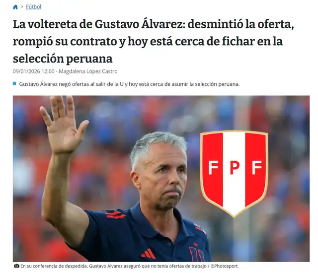 Publicación en Chile sobre Gustavo Álvarez. Foto: captura de Al Aire Libre.   