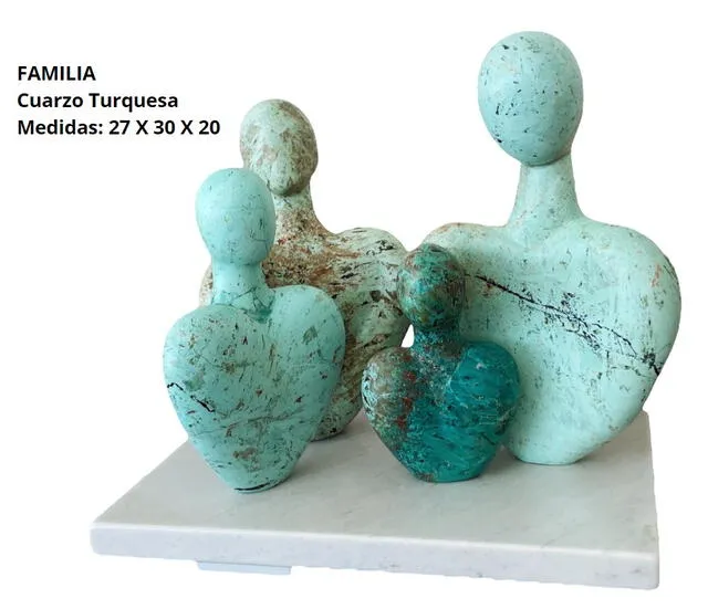  Las esculturas de 'La Mamucha' se inspiran en el amor y la familia. Foto: Esculturas Mamucha Instagram<br><br>    