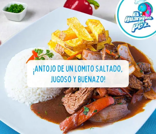  El lomo saltado de El Huarique del Pez. Foto: El Huarique del Pez/Instagram   