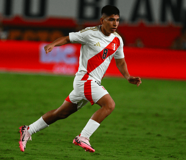  Piero Quispe debutó con la selección peruana en la era Juan Reynoso en un amistoso ante Bolivia. Foto: Luis Jiménez/GLR   