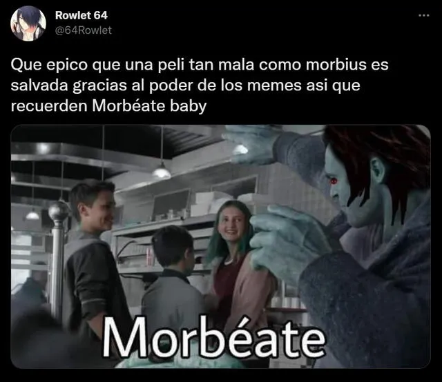 Memes de Morbius en Twitter