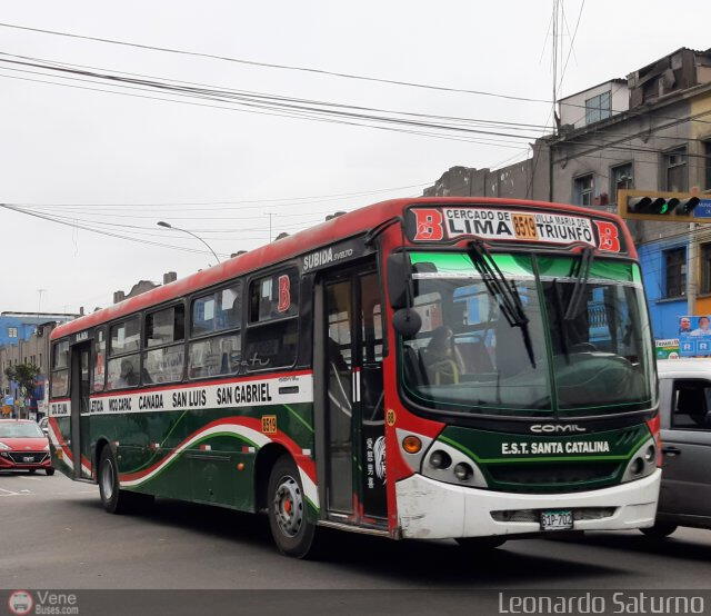 Bus de la empresa de transporte Santa Catalina. Foto: Leonardo Saturno/VeneBuses   