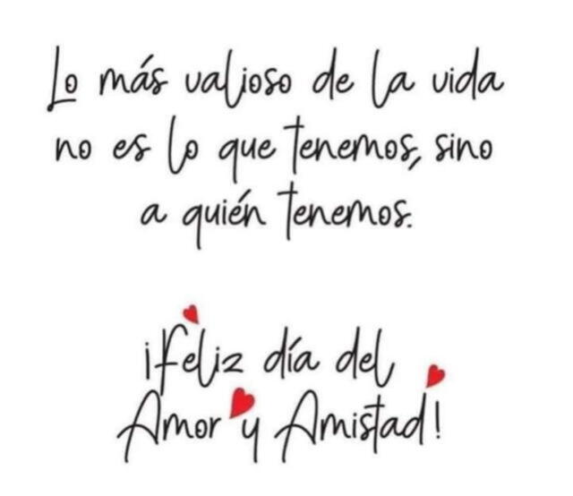 mensajes de amor y amistad 2023 | Frases bonitas por el día del amor y la amistad | Mensaje de San Valentin | imágenes de amor para enviar | Feliz día del amor y la amistad para WhatsApp