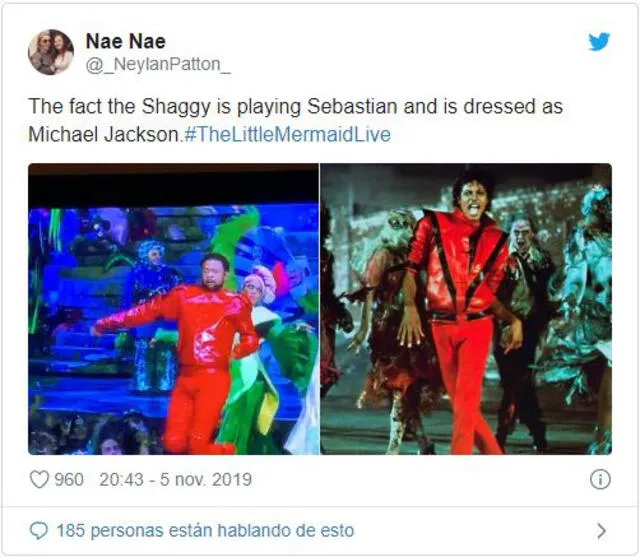 Comparan la versión live-action de Sebastian con Michael Jackson