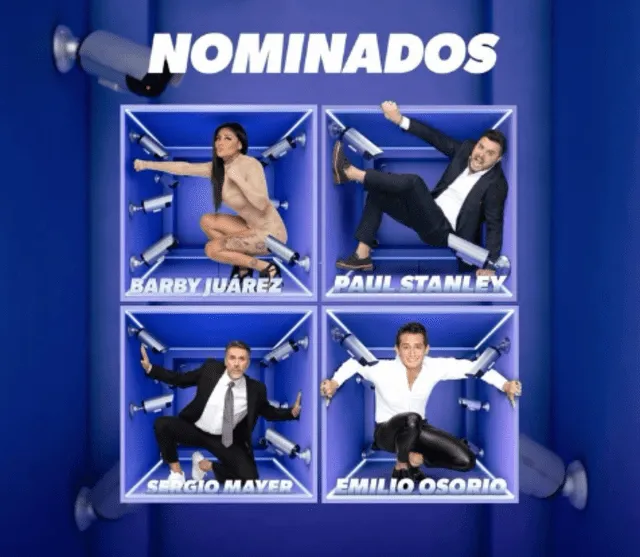  Nominados de "La casa de los famosos". Foto: Televisa   