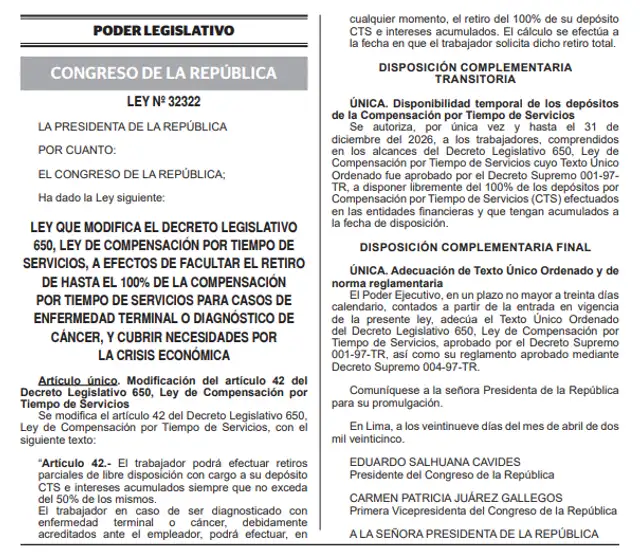  Norma fue publicada en el diario El Peruano. Foto: El Peruano   