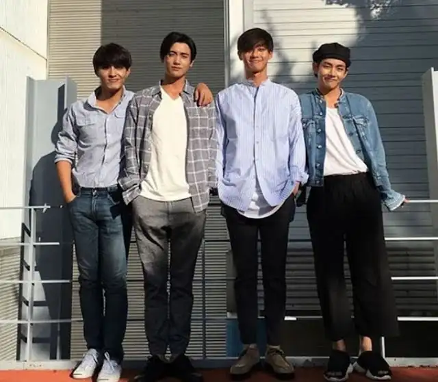 Los artistas se conocieron mientras filmaban el drama Hwarang. Foto: Twitter Los artistas se conocieron mientras filmaban el drama Hwarang. Foto: Twitter