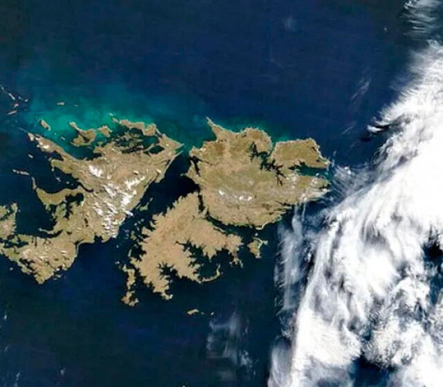 Los británicos conocen las Islas Malvinas como Falkland Islands. Foto: Página 12   