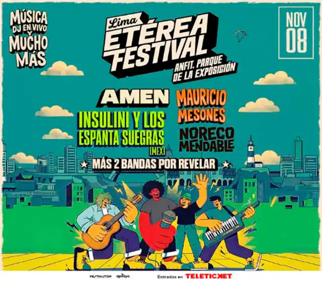 Lima Etérea Festival busca reunir lo mejor de la música peruana en un solo lugar. / Composición LR / Instagram Lima Etérea Festival busca reunir lo mejor de la música peruana en un solo lugar. / Composición LR / Instagram
