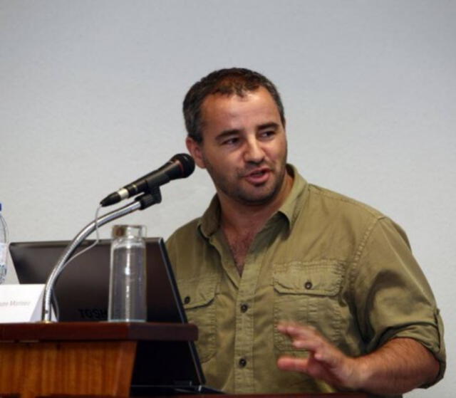  Alexandre Montero hizo un llamado al público para unirse a la defensa de este patrimonio submarino. Foto: ABC Blogs.    