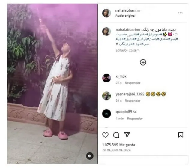 <em>Primera evidencia del video en las redes sociales. Foto: captura de Instagram</em>   