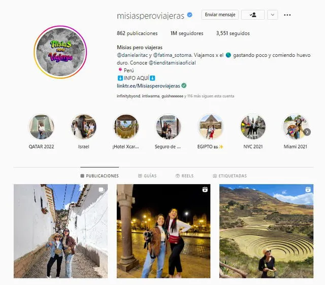 Misias pero Viajeras Misias pero Viajeras