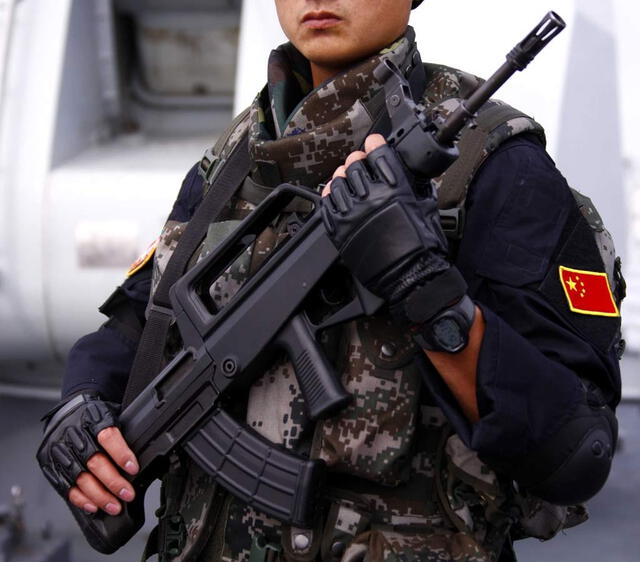  Normalmente, es utilizado por el ejército y las fuerzas del orden en China. Foto: Stock Armas  