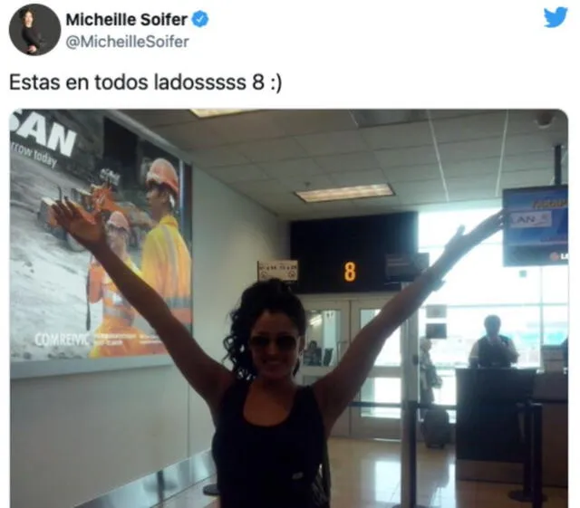 Micheille Soifer y su romance con Rinaldo Cruzado. Micheille Soifer y su romance con Rinaldo Cruzado.