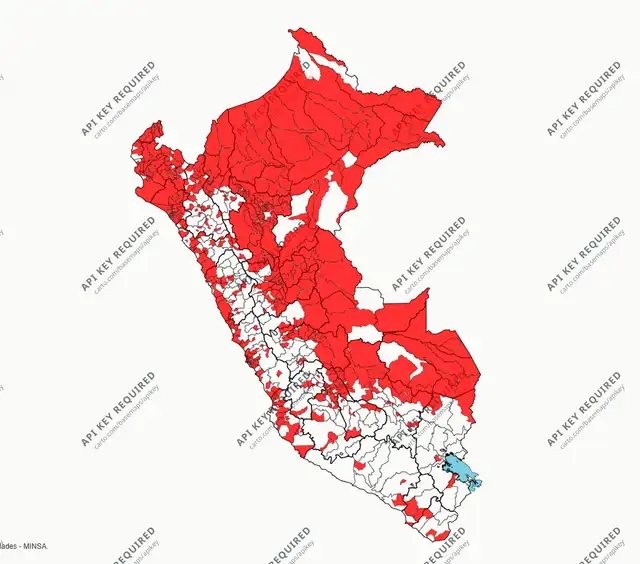 Casos acumulados de leptospirosis en Perú 2026