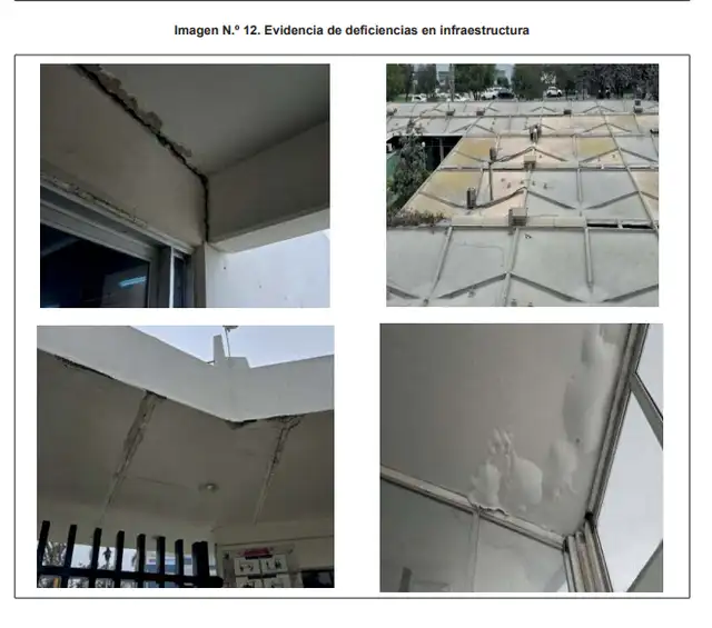 La infraestructura en la UNALM presenta fallas que ponen en riesgo a los alumnos. La infraestructura en la UNALM presenta fallas que ponen en riesgo a los alumnos.