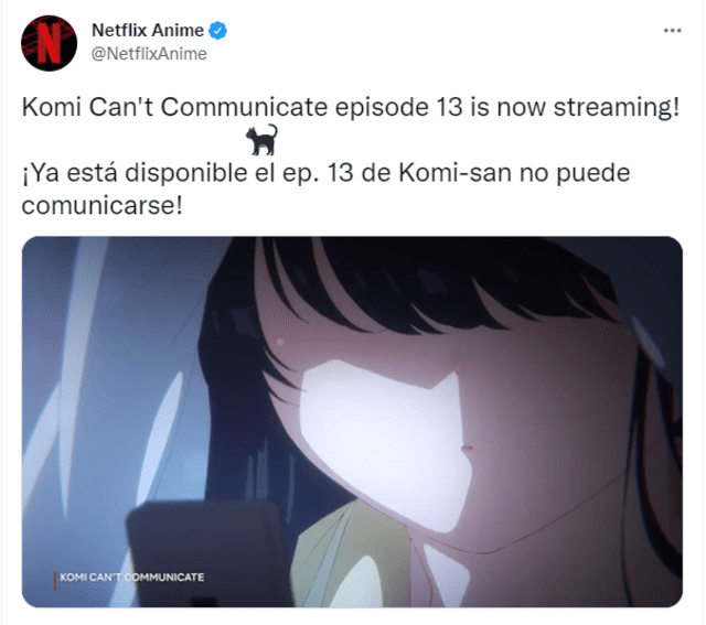 Komi-san' estreia mundialmente na Netflix em breve (AT)