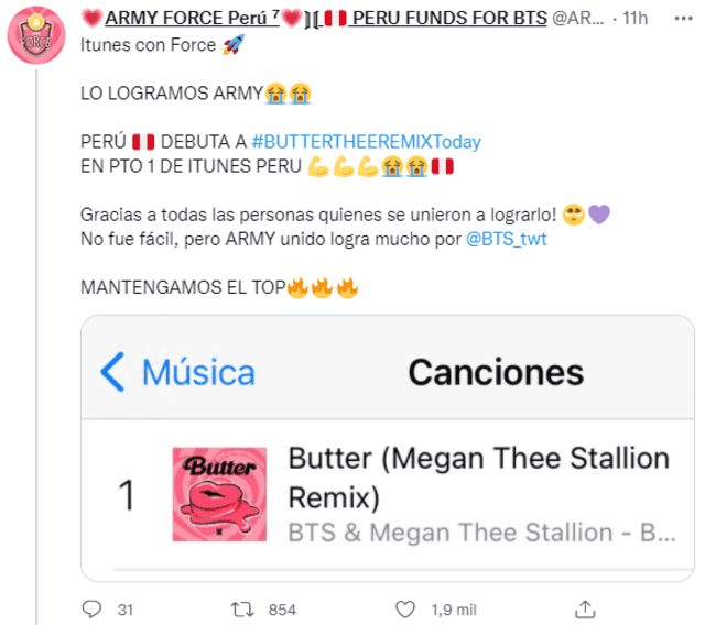 BTS, Butter remix, Megan Thee Stallion