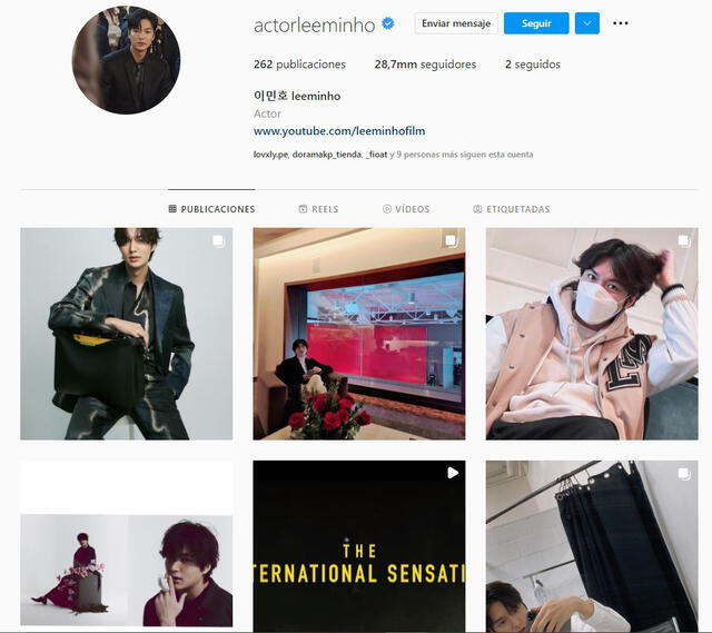 Pachinko, Lee Min Ho, Instagram