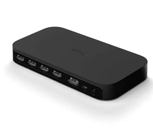  Así luce la Philips Hue Sync Box. Foto: Les Numériques<br><br>    