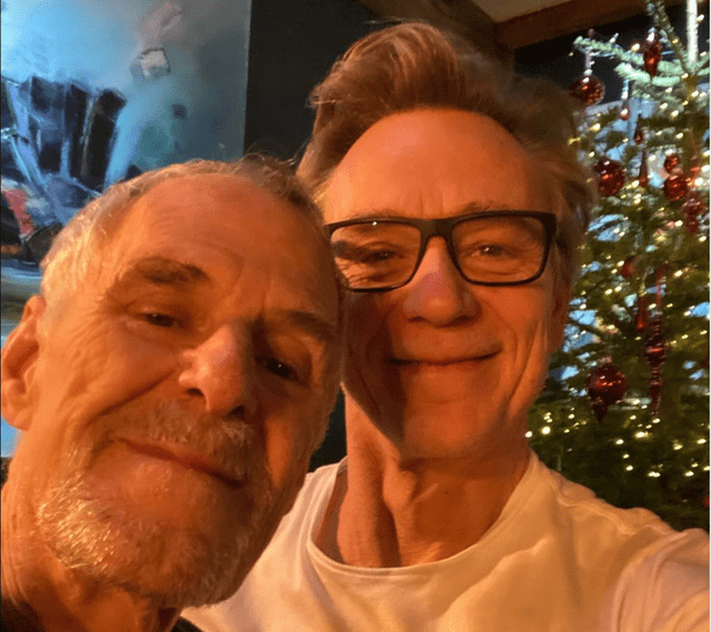 Ian Gelder y Ben Daniels, de 74 y 59 años, respectivamente, tenían un matrimonio de más de 30 años. Foto: Instagram Ben Daniels    