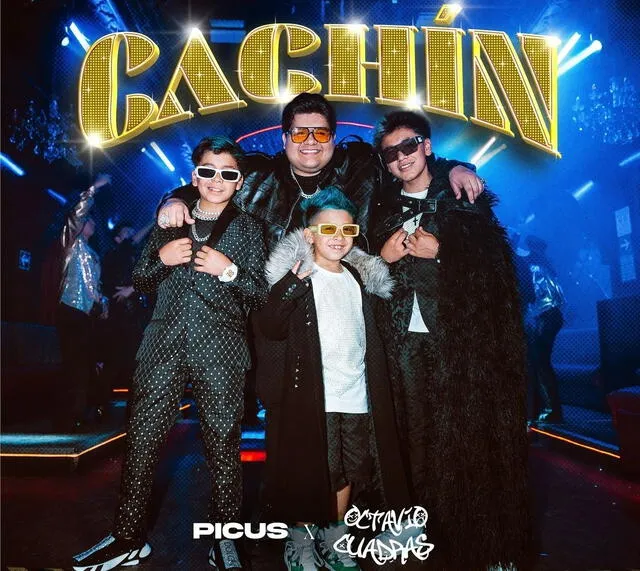 Picus en pleno concierto estreno su más reciente sencillo "Cachin". Foto: Instagram Picus.oficial   