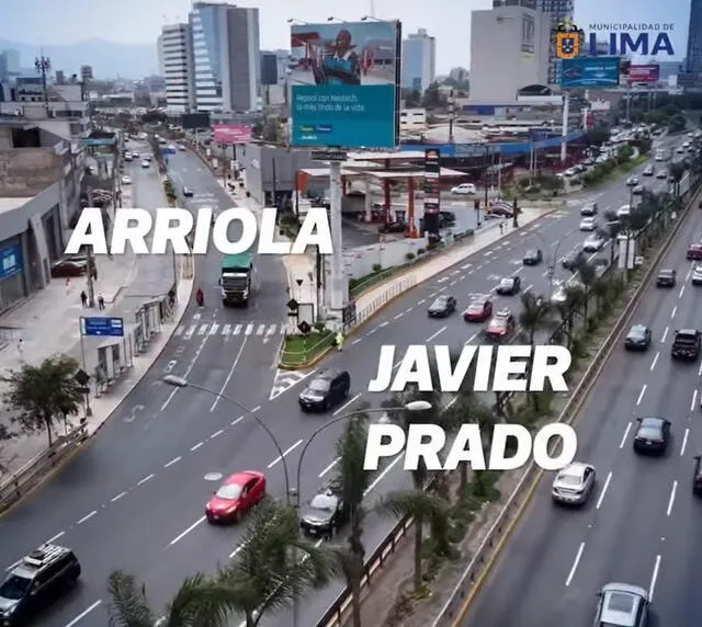 Nueva vía rápida conectará la avenida Arriola con Javier Prado