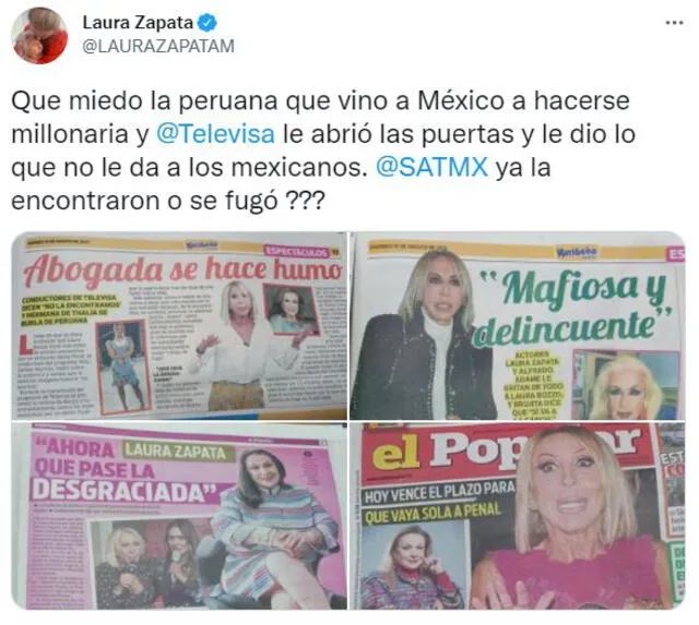 Laura Bozzo fue acusada de cometer delito fiscal en México.