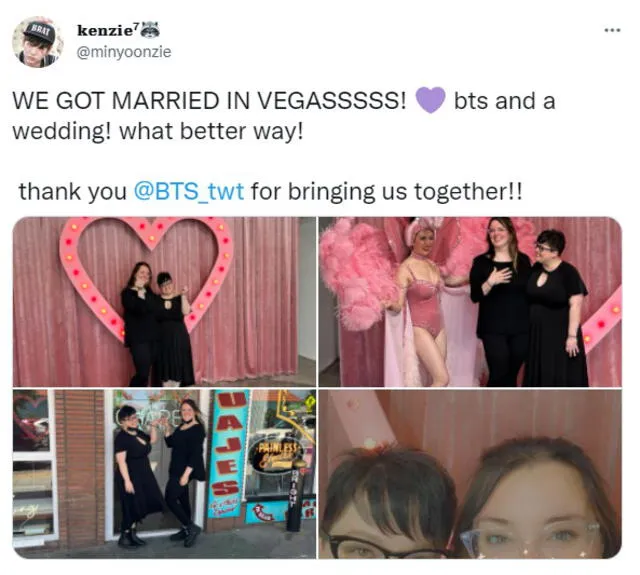 BTS ARMY Boda PTD on stage Las Vegas