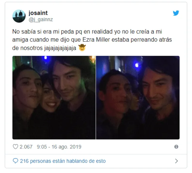 Ezra Miller Ezra Miller