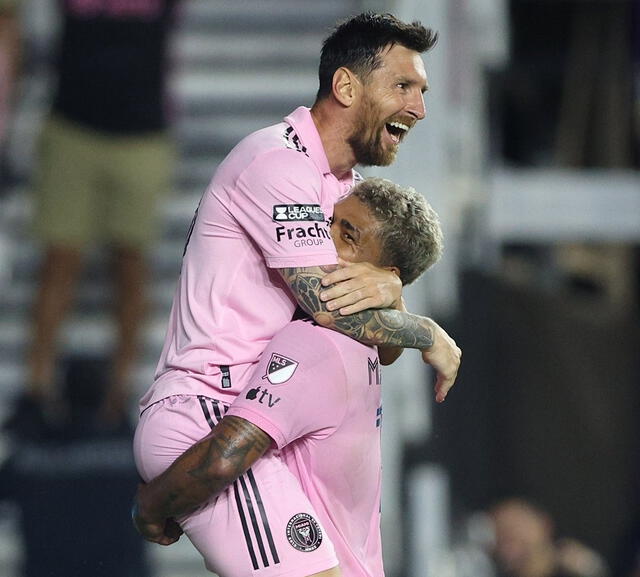 La 'Pulga' ya convirtió 5 goles desde que debutó con la camiseta rosa. Foto: Twitter/SVargasOK   