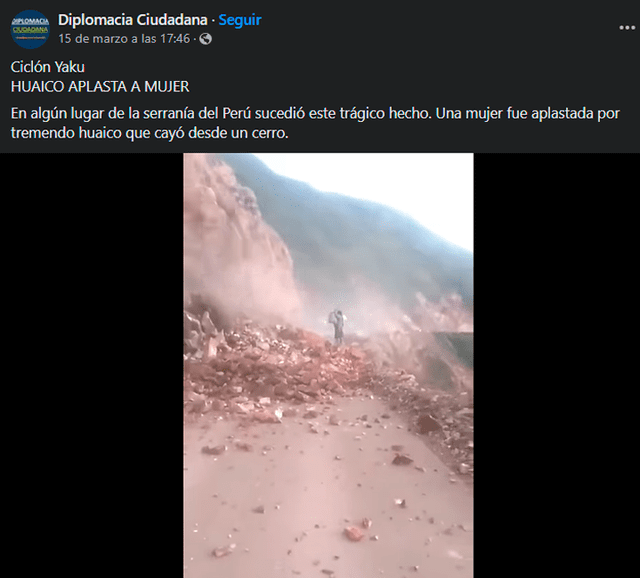  Publicación viral en Facebook. Foto: captura de Facebook   